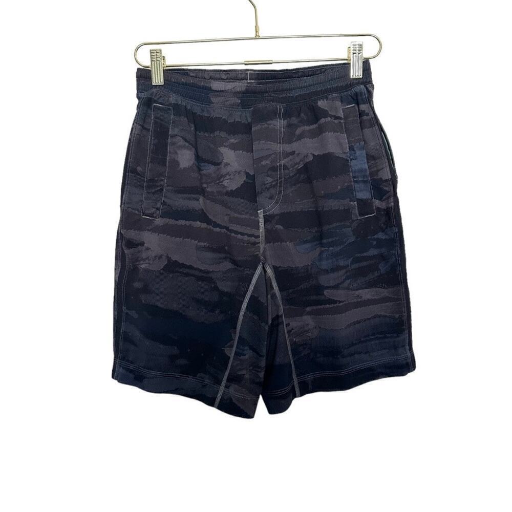 Lululemon Pace Breaker Short 9" Lined Men's Size S Grey Multi Stretch Gym‎